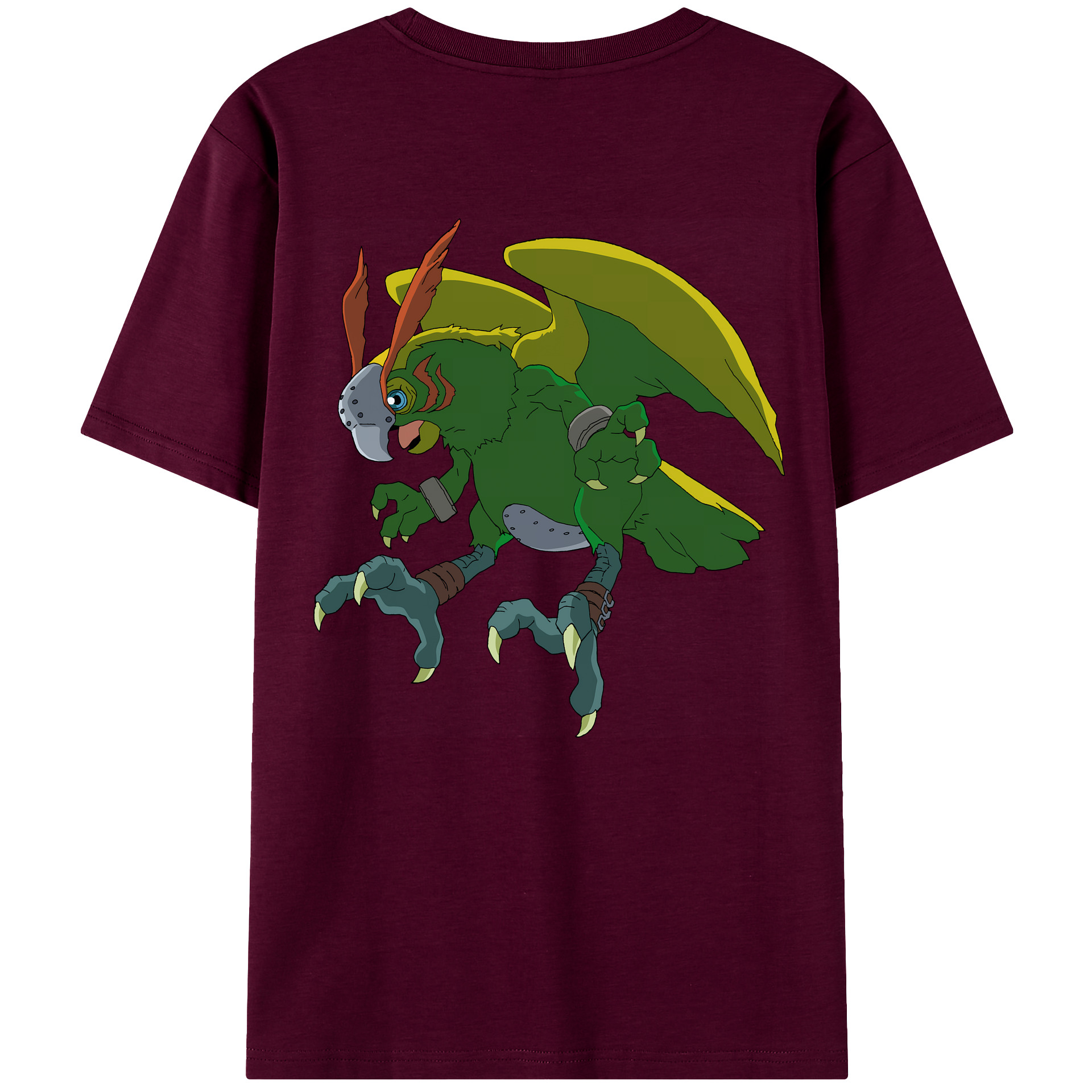 （画像用） Digimon デジタルモンスター/デジモン レディース半袖Tシャツ(バックプリント)